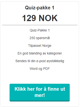 Morsom Quiz - 30 Spørsmål Og Svar – Quiz Med Fasit